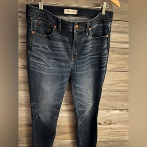 Madewell Size 29 9” HighRise Skinny